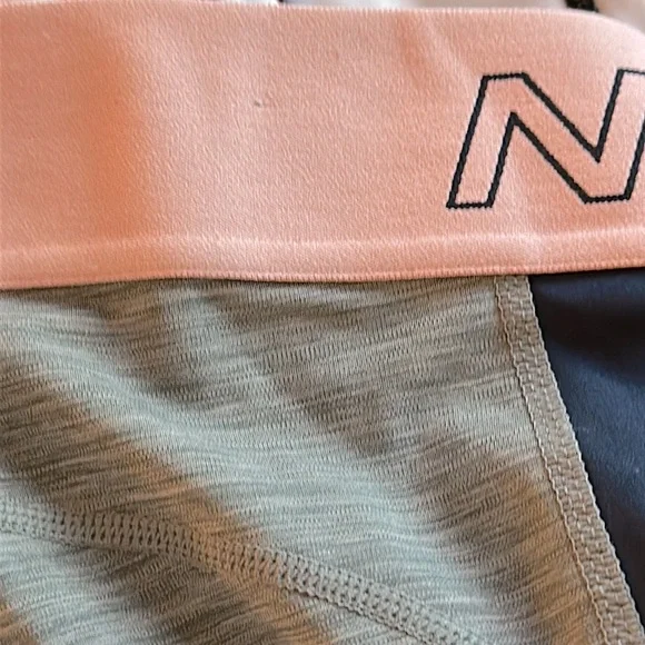 Nike Dri-Fit Pro Full Length Grey and Navy Leggings - Picture 8 of 8